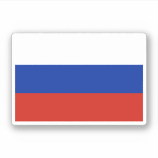 Pegatina Bandera de Rusia