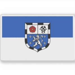 Pegatina Bandera de Saarbrücken, Alemania