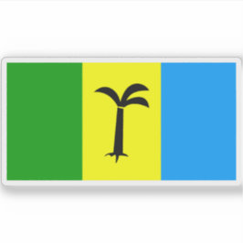 Pegatina Bandera de Sain Christopher-Nevis-Anguila