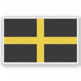 Pegatina Bandera de San David, Gales