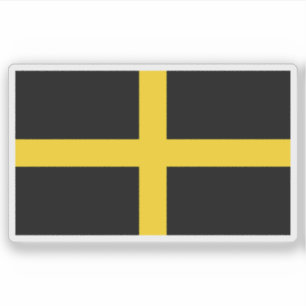 Pegatina Bandera de San David, Gales