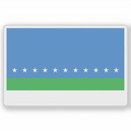 Pegatina Bandera de San José (San José), Costa Rica