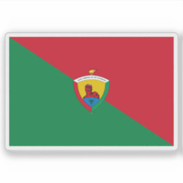 Pegatina Bandera de Santo Domingo, Ecuador
