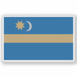 Pegatina Bandera de Szekely Land - Szeklerland (Rumania)