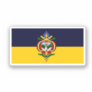 Pegatina Bandera de Tegucigalpa, Honduras