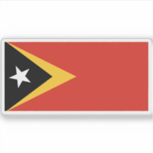 Bandera de Timor-Leste (Timor Oriental)