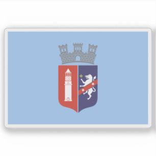 Pegatina Bandera de Tirana, Albania
