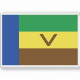 Pegatina Bandera de Venda (1973-1994), África