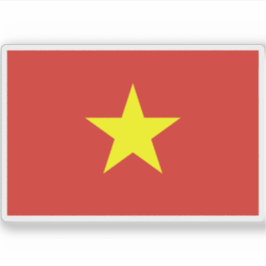 Pegatina Bandera de Vietnam