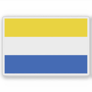 Pegatina Bandera de Vlašim, República Checa