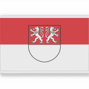 Pegatina Bandera de Witten, Alemania