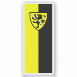 Pegatina Bandera de Wolfsberg, Carintia, Austria