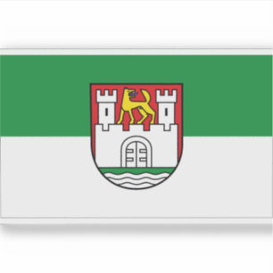 Pegatina Bandera de Wolfsburg