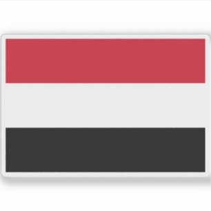 Pegatina Bandera de Yemen