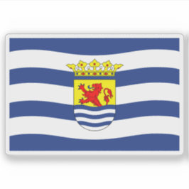 Pegatina Bandera de Zelanda, Países Bajos