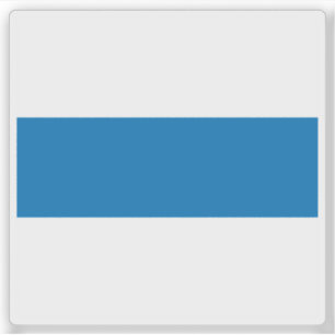 Pegatina Bandera de Zug, Suiza