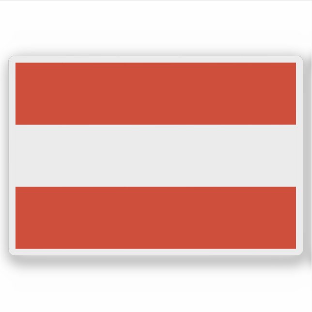 Pegatina Bandera del Arzobispo de Austria (1453-1804) (Anverso)