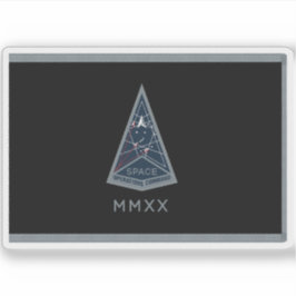 Pegatina Bandera del Comando de Operaciones Espaciales