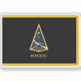 Pegatina Bandera del Comando de Sistemas Espaciales