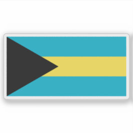 Pegatina Bandera del Commonwealth de las Bahamas (1973-2006