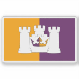 Pegatina Bandera del condado de Aberdeen (Aberdeenshire), E
