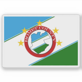Pegatina Bandera del condado de Bomet, República de Kenia