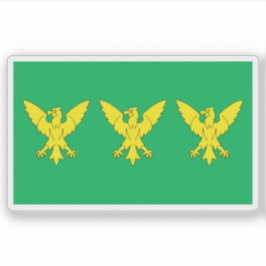 Pegatina Bandera del condado de Caernarfonshire, Gales