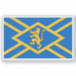 Pegatina Bandera del condado de East Lothian, Escocia