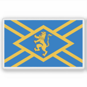 Pegatina Bandera del condado de East Lothian, Escocia