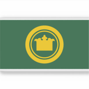 Pegatina Bandera del condado de King, Washington (1984-2007