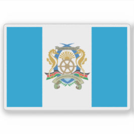 Pegatina Bandera del condado de Mombasa, la República de Ke