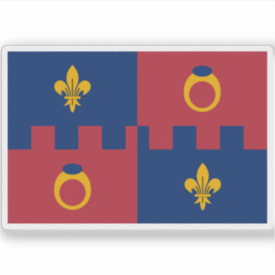 Pegatina Bandera del condado de Montgomery, Maryland