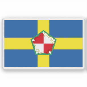 Pegatina Bandera del condado de Pembrokeshire, Gales