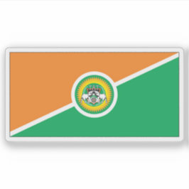 Pegatina Bandera del condado de Taita-Taveta, República de 