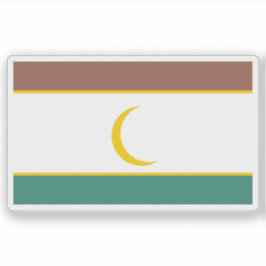 Pegatina Bandera del condado de Wajir, la República de Keni