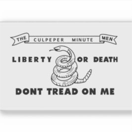 Pegatina Bandera del Culpeper Minutemen