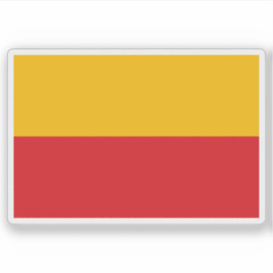 Pegatina Bandera del departamento de Lambayeque, Perú