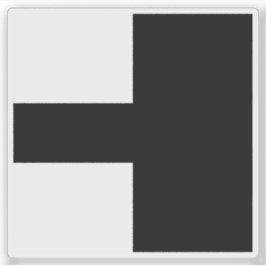 Pegatina Bandera del distrito de Aarwangen, Suiza