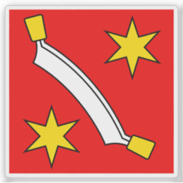 Pegatina Bandera del distrito de Bern-Mittelland (Suiza)