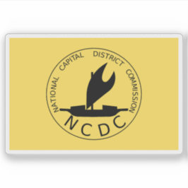 Pegatina Bandera del Distrito de la Capital Nacional, Papua