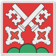 Bandera del distrito de La Neuveville, Suiza