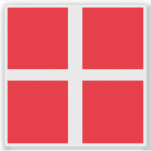 Pegatina Bandera del distrito de Mendrisio (Suiza)