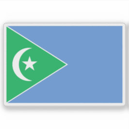 Pegatina Bandera del estado de Galmudug, Somalia (2009-2010