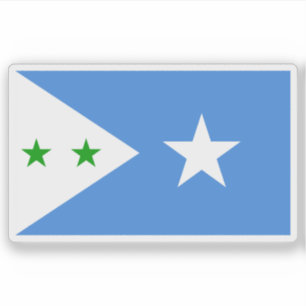 Pegatina Bandera del estado de Galmudug, Somalia (2015 hast