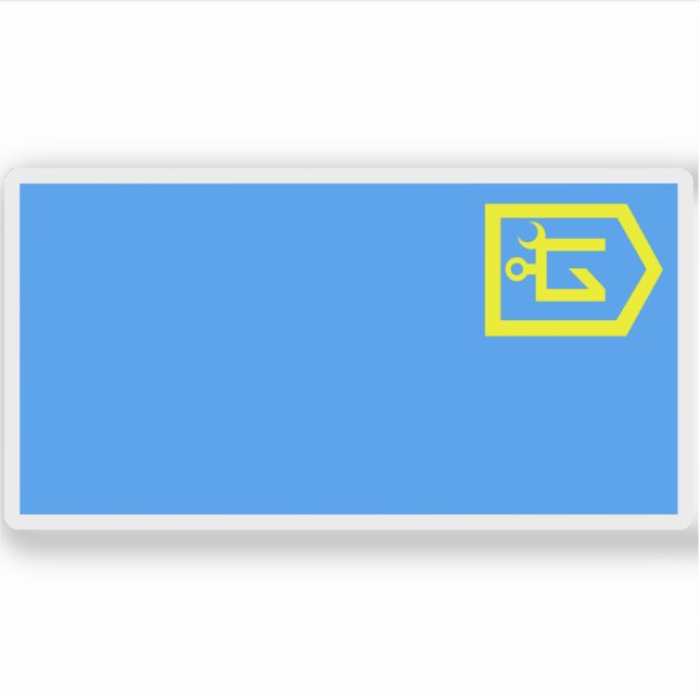 Pegatina Bandera del Estado de Idel-Ural (1917-1918) (Anverso)