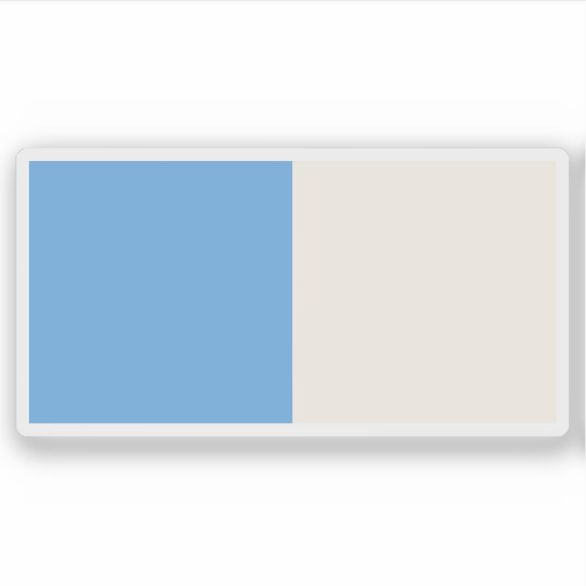 Pegatina Bandera del estado de Kogi, Nigeria (Anverso)