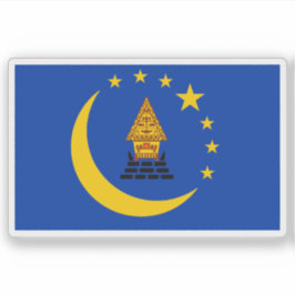 Pegatina Bandera del Estado de Koror, Palau