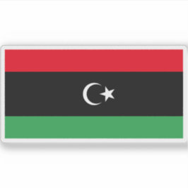 Pegatina Bandera del Estado de Libia
