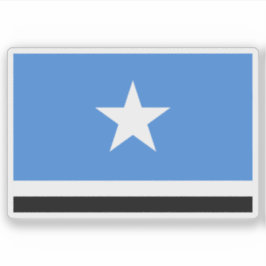 Pegatina Bandera del Estado de Maakhir, Somalia (2008-2009)