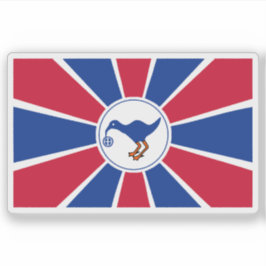 Pegatina Bandera del estado de Melekeok, Palau